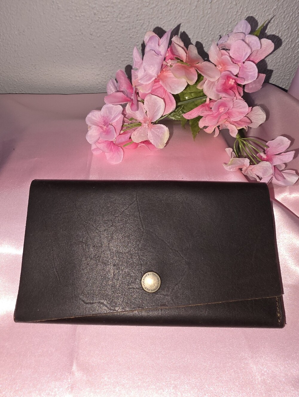Portland Leather Grizzly Brown Rancher Wallet
